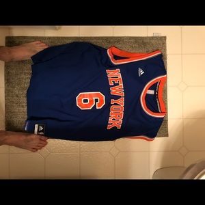 Kristap porzingis adidas Knick’s Jersey